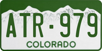 CO license plate ATR979