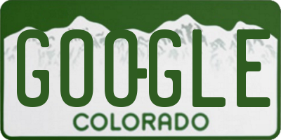 CO license plate GOOGLE