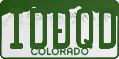 CO license plate IDDQD