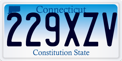 CT license plate 229XZV