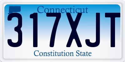 CT license plate 317XJT