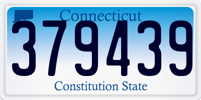 CT license plate 379439