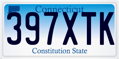 CT license plate 397XTK