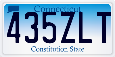 CT license plate 435ZLT