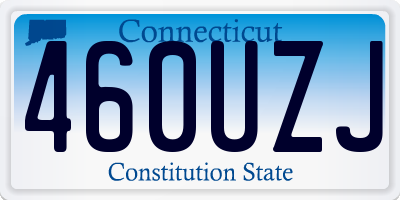 CT license plate 460UZJ