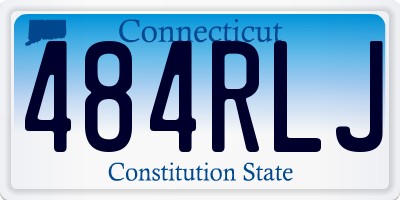 CT license plate 484RLJ