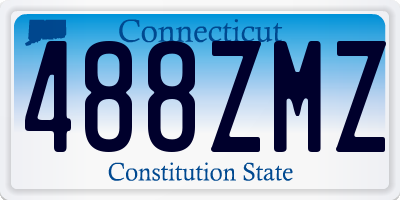 CT license plate 488ZMZ