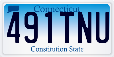 CT license plate 491TNU