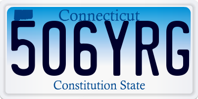 CT license plate 506YRG