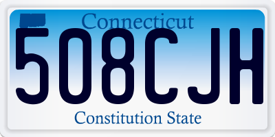 CT license plate 508CJH