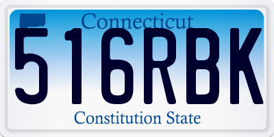 CT license plate 516RBK