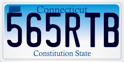 CT license plate 565RTB