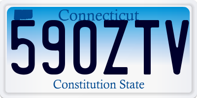 CT license plate 590ZTV