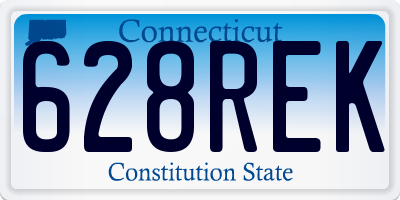 CT license plate 628REK