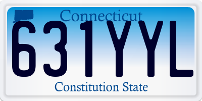 CT license plate 631YYL