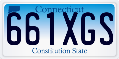 CT license plate 661XGS