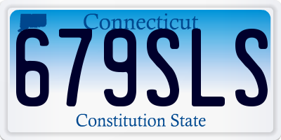 CT license plate 679SLS