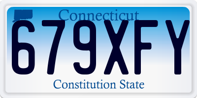 CT license plate 679XFY