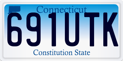 CT license plate 691UTK