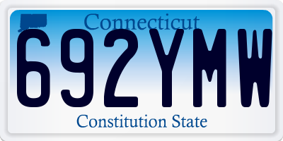 CT license plate 692YMW