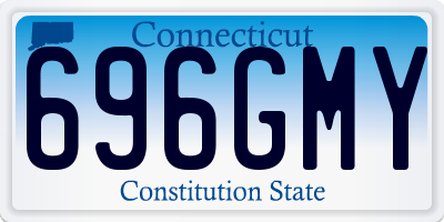 CT license plate 696GMY