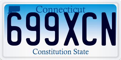 CT license plate 699XCN