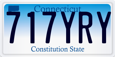 CT license plate 717YRY