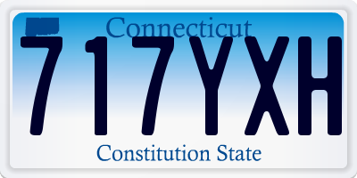 CT license plate 717YXH