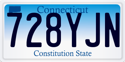 CT license plate 728YJN