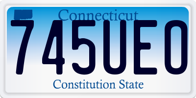 CT license plate 745UEO