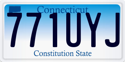 CT license plate 771UYJ