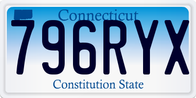 CT license plate 796RYX