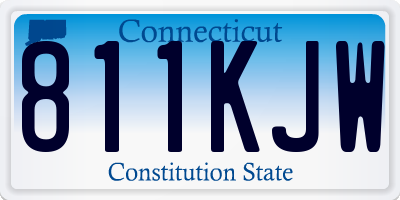 CT license plate 811KJW