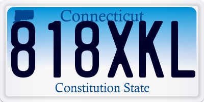 CT license plate 818XKL