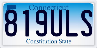 CT license plate 819ULS