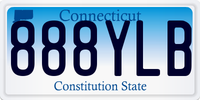 CT license plate 888YLB