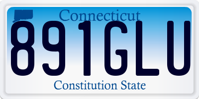 CT license plate 891GLU