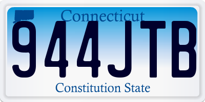 CT license plate 944JTB