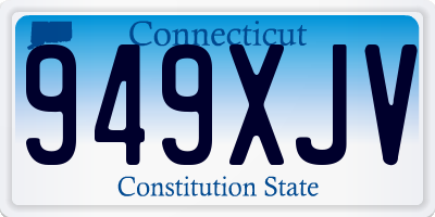 CT license plate 949XJV