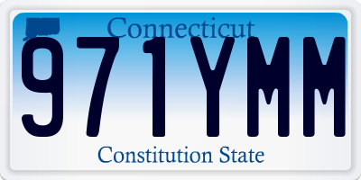 CT license plate 971YMM