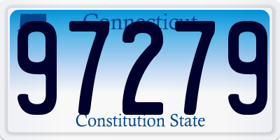 CT license plate 97279