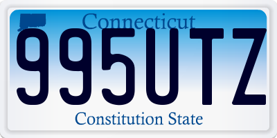 CT license plate 995UTZ