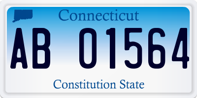 CT license plate AB01564
