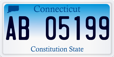 CT license plate AB05199