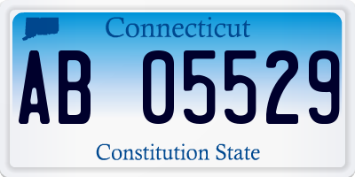 CT license plate AB05529