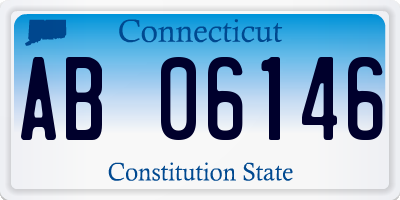 CT license plate AB06146