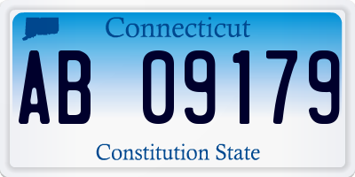 CT license plate AB09179
