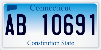 CT license plate AB10691
