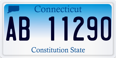 CT license plate AB11290