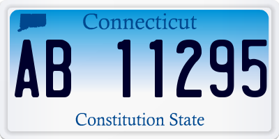 CT license plate AB11295